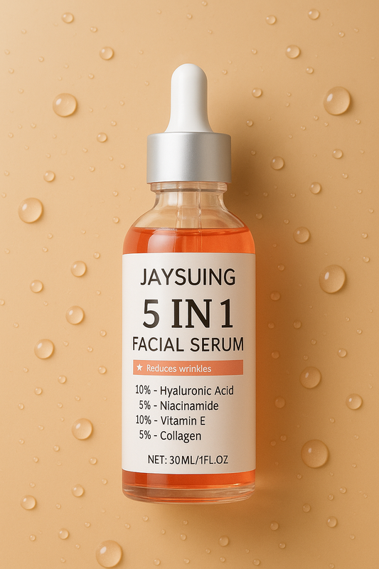 5-in-1 Anti-Aging Vitamin C Serum – Firm, Brighten & Hydrate Your Skin